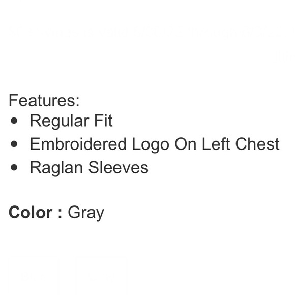 Hurley Men’s Long Sleeve Tee, Gray (size : L) - Picture 6 of 8